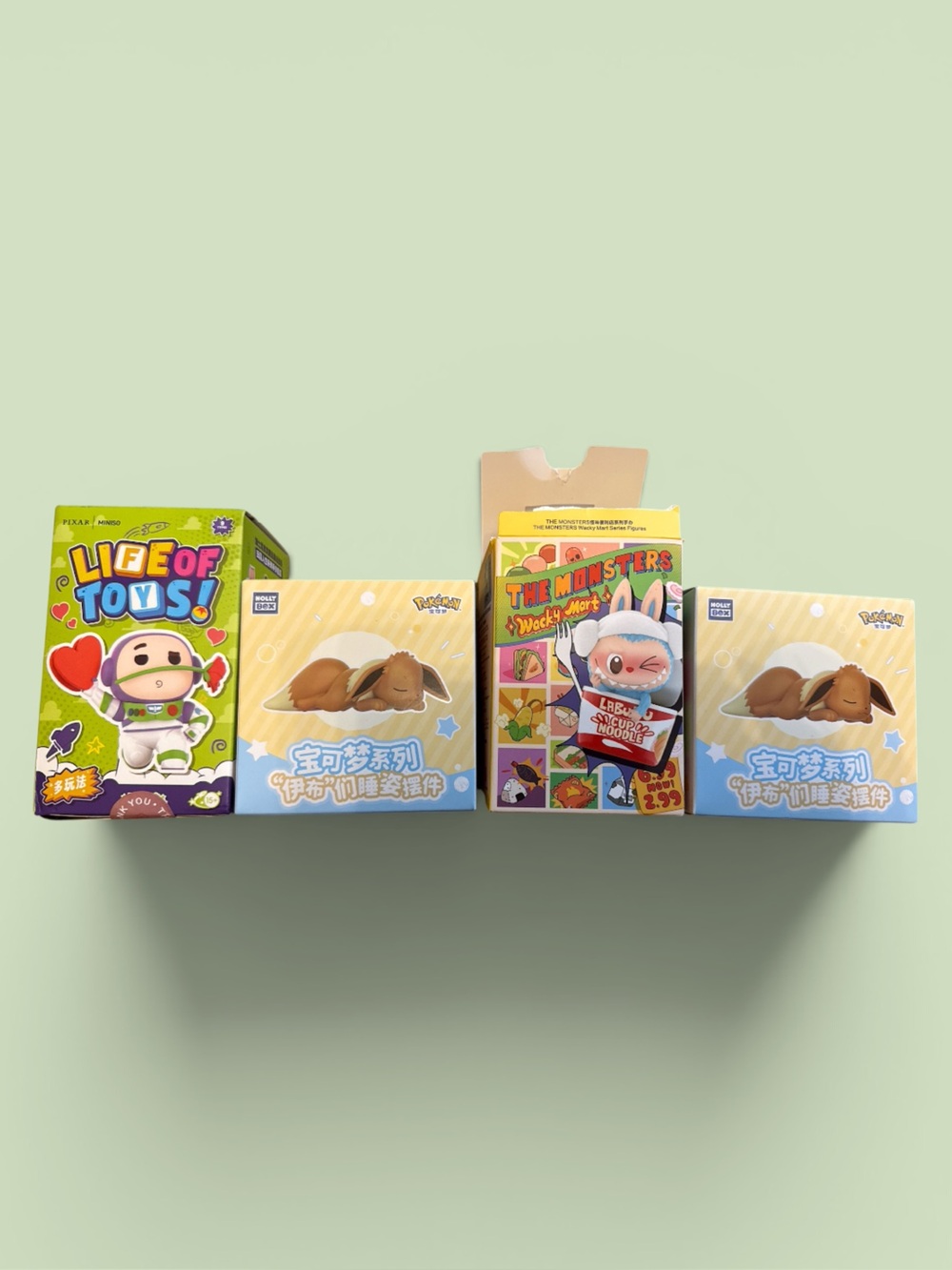 Pokemon Pop Mart and Disney Mystery Box Set